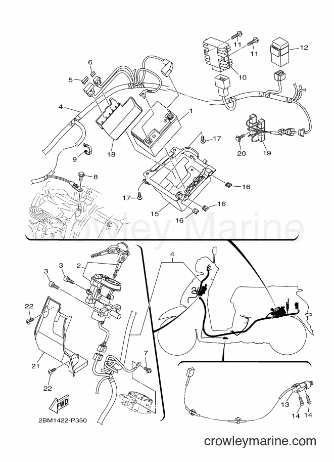 2015 Street Bike LTF125 - LTF125 (2BM2) [010] - ELECTRICAL 1