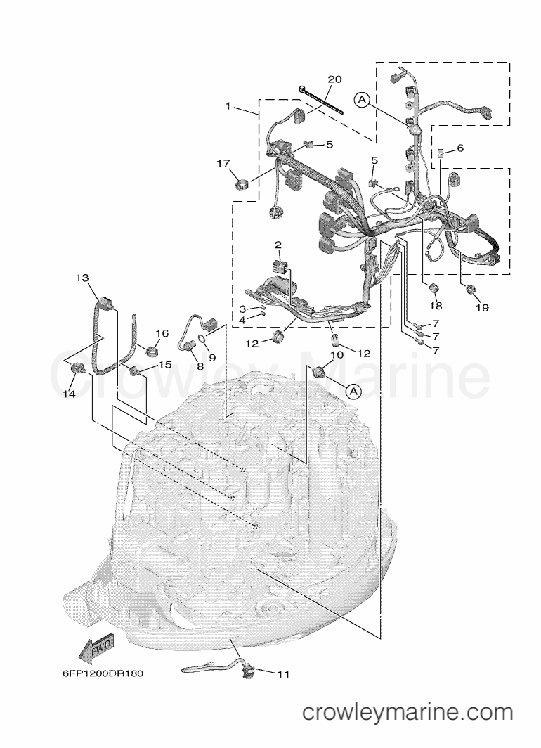 Yamaha Motors F90CETL (6FP1) [040] - ELECTRICAL 5