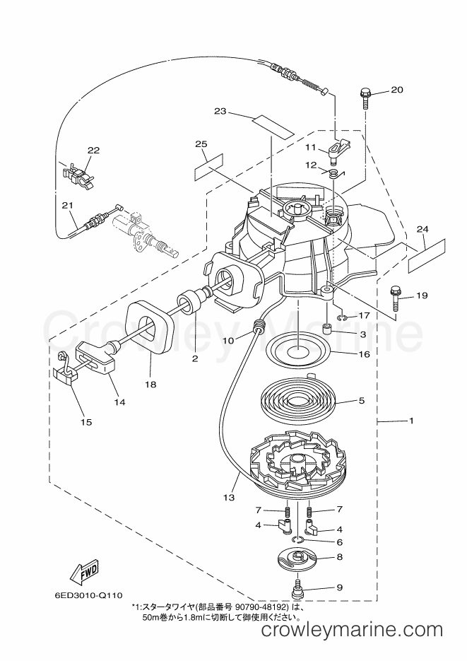 Yamaha Motors F5AMHS (6ED4) [060] - STARTER