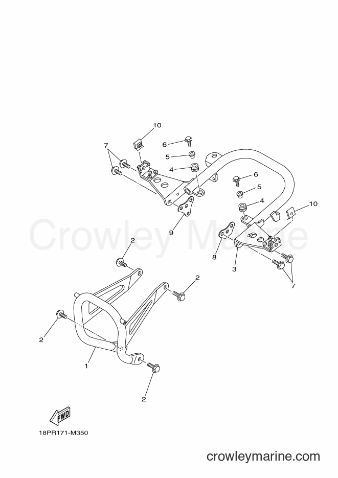 2013 ATV YFZ450R - YFZ450R (18PR) [010] - GUARD