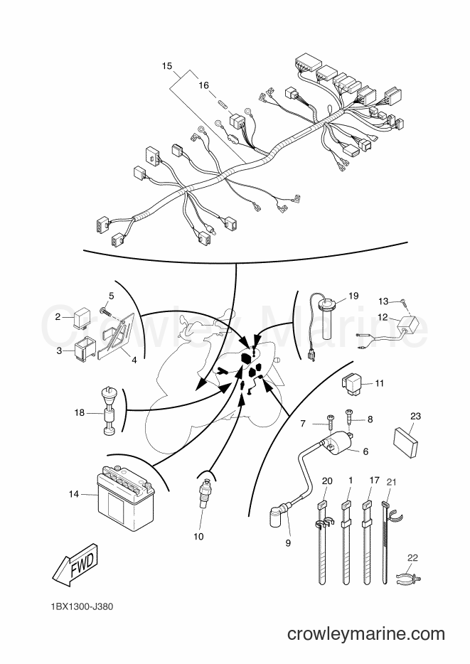 Yamaha Motors YQ50 (1BX3) [100] - ELECTRICAL 2
