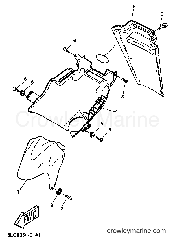 Yamaha Motors YQ50 (5KL4) [010] - FENDER