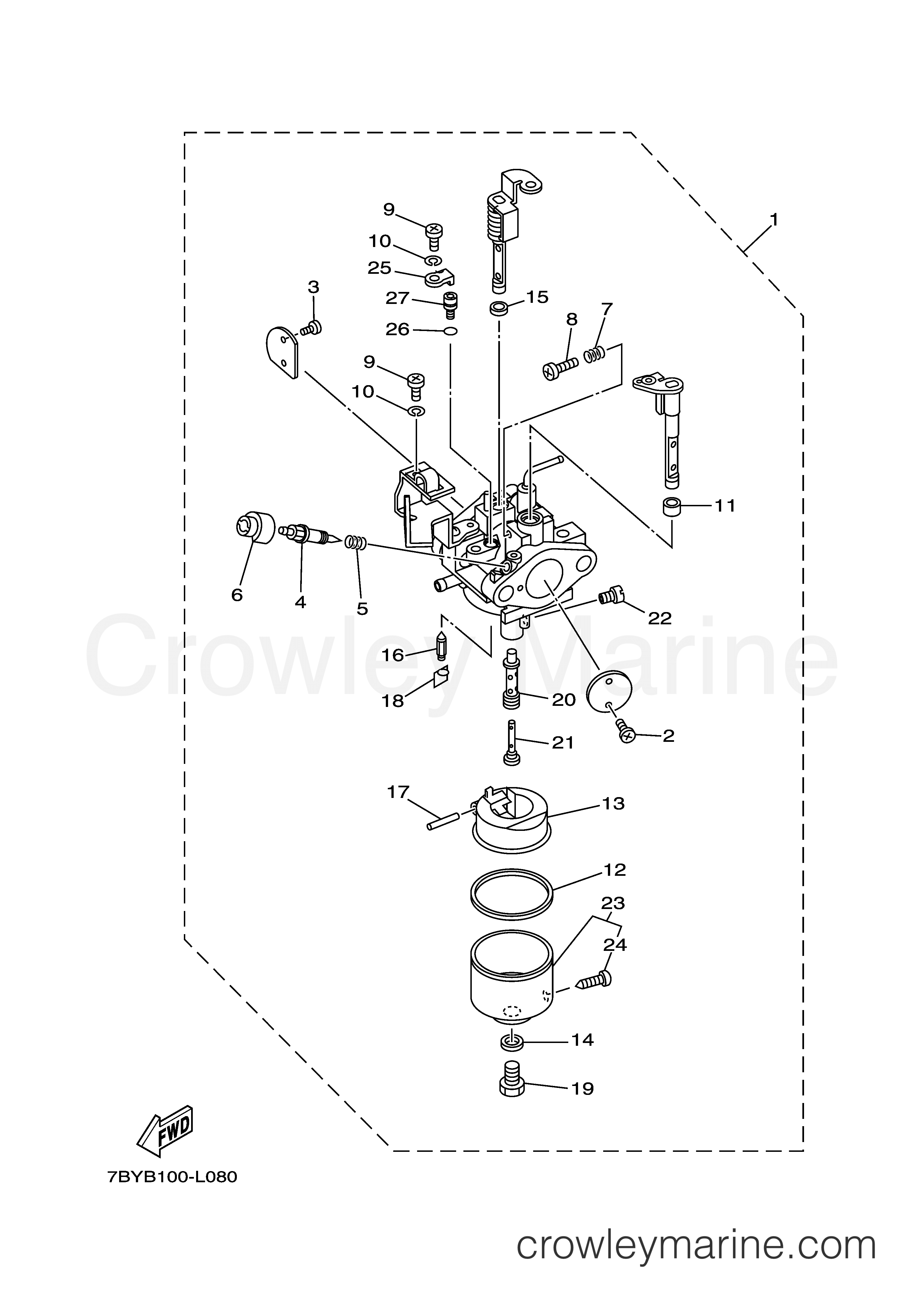 2010 UTV 360 - MZ360KHVA2 - CARBURETOR