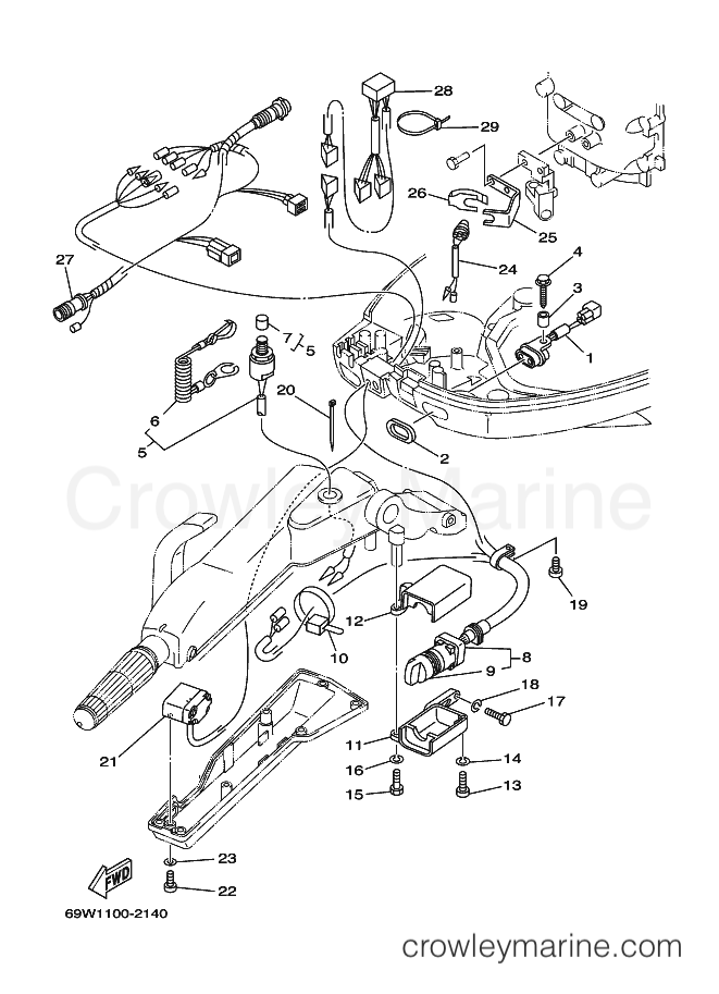 Yamaha Motors F60TJRB (69W2) [040] - ELECTRICAL 3