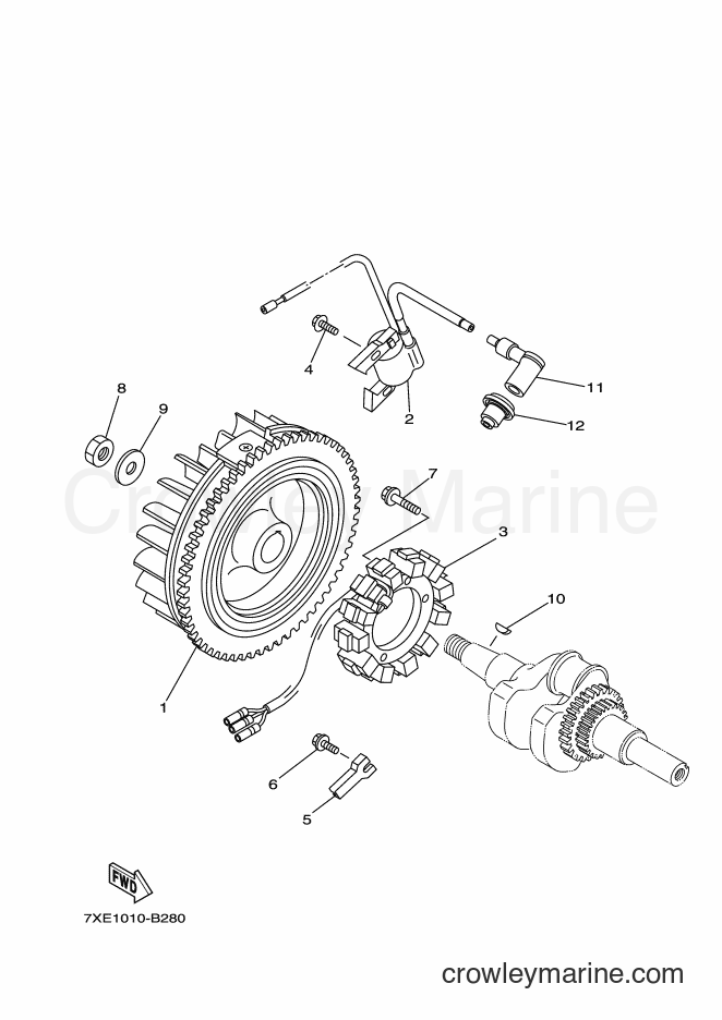 Yamaha Motors YS1390A (7BB3) [010] - GENERATOR