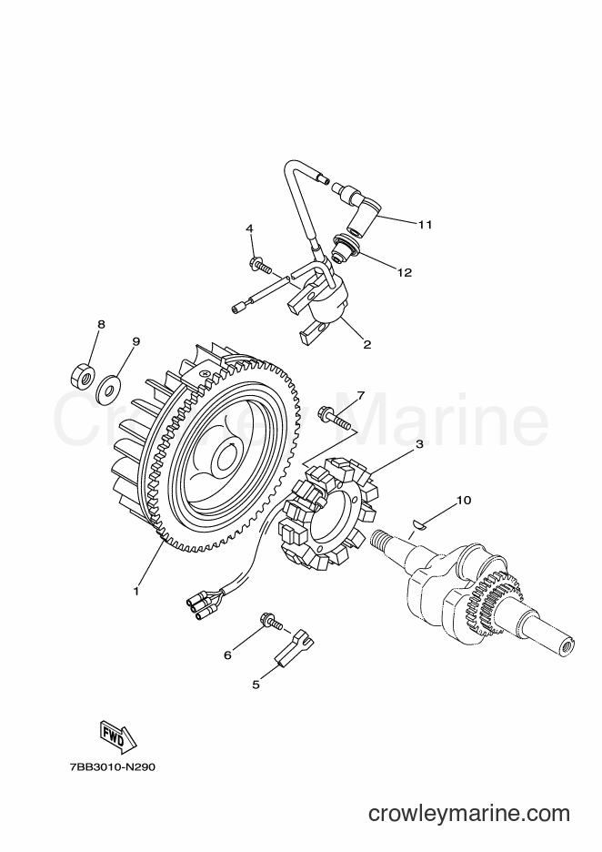 Yamaha Motors YS1390A (7BB3) [010] - GENERATOR