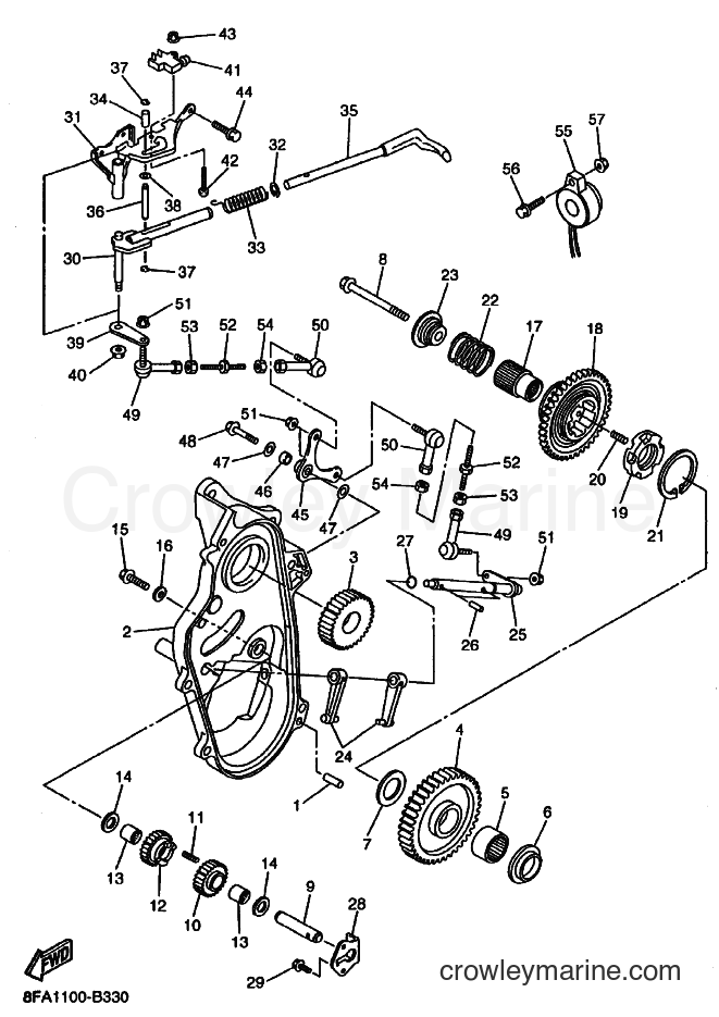 Yamaha Motors RX10M (8EP2) [010] - TRACK DRIVE 3