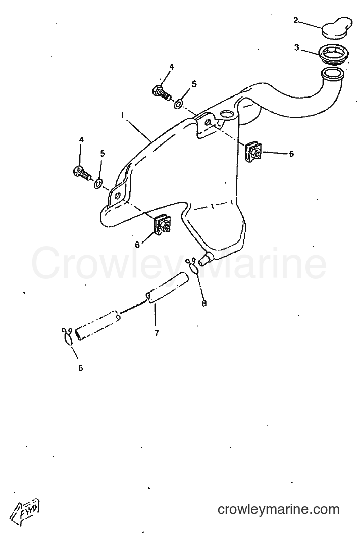 1998 Scooter CW50RSP - CW50RSP (4URF) [010] - OIL TANK