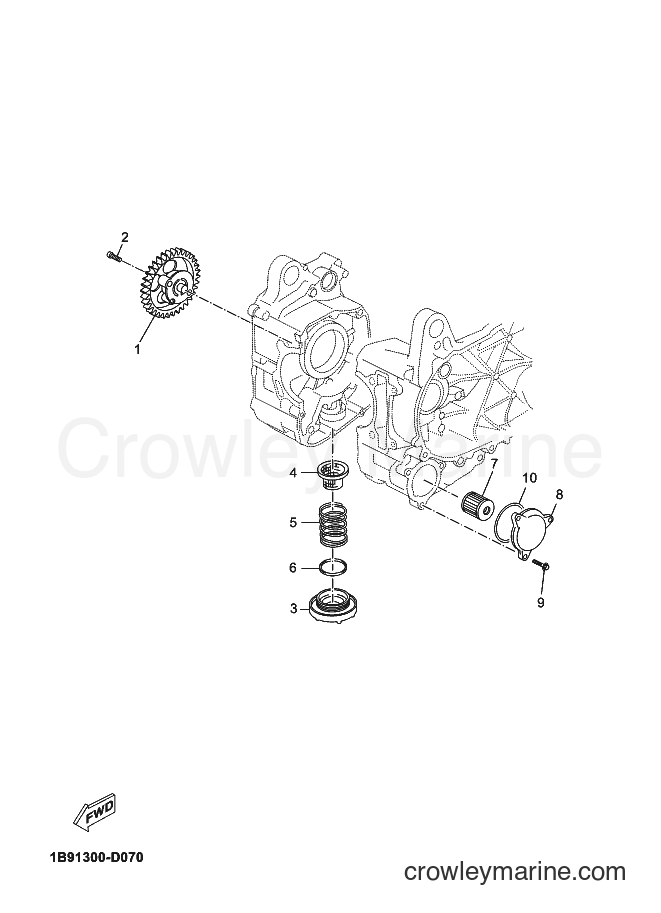 2015 Scooter YP125RA - YP125RA (2DMC) [020] - OIL PUMP