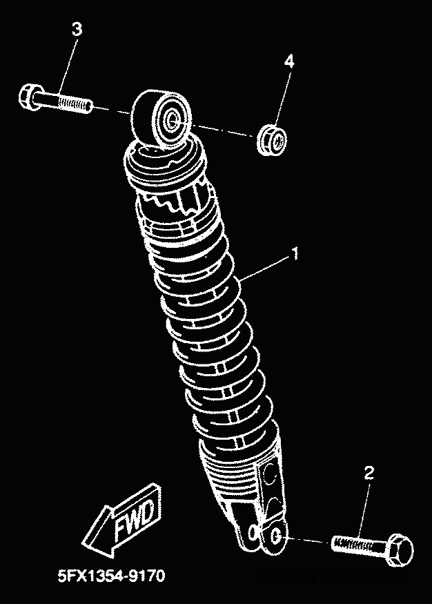 Yamaha Motors CW50RS (5JK3) [010] - FRONT FORK