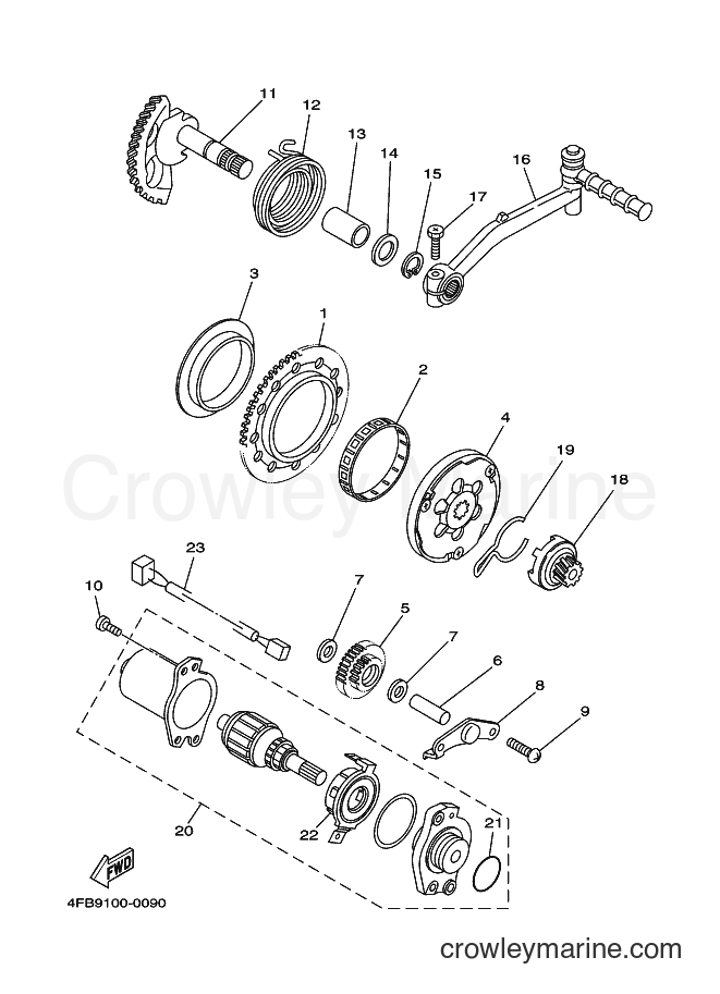 Yamaha Motors CY50 (3SAC) [010] - STARTER