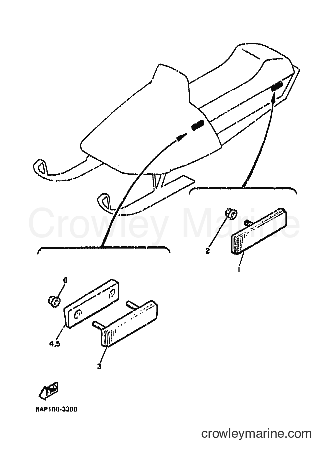 Yamaha Motors VT480GT (8AP1) [020] - ELECTRICAL 3