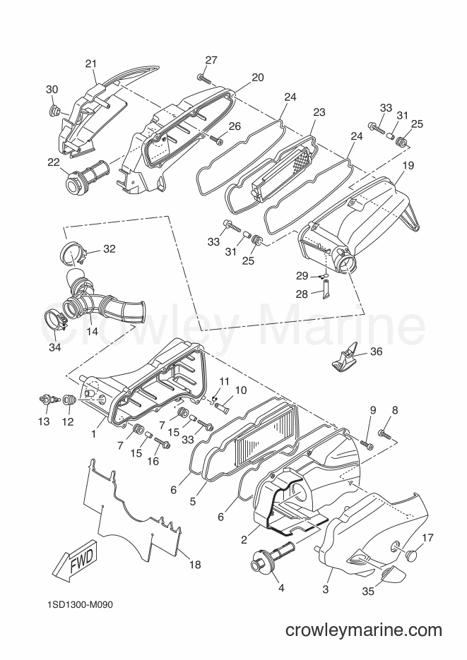 Yamaha Motors YP400RA (1SDA) [010] - INTAKE 2