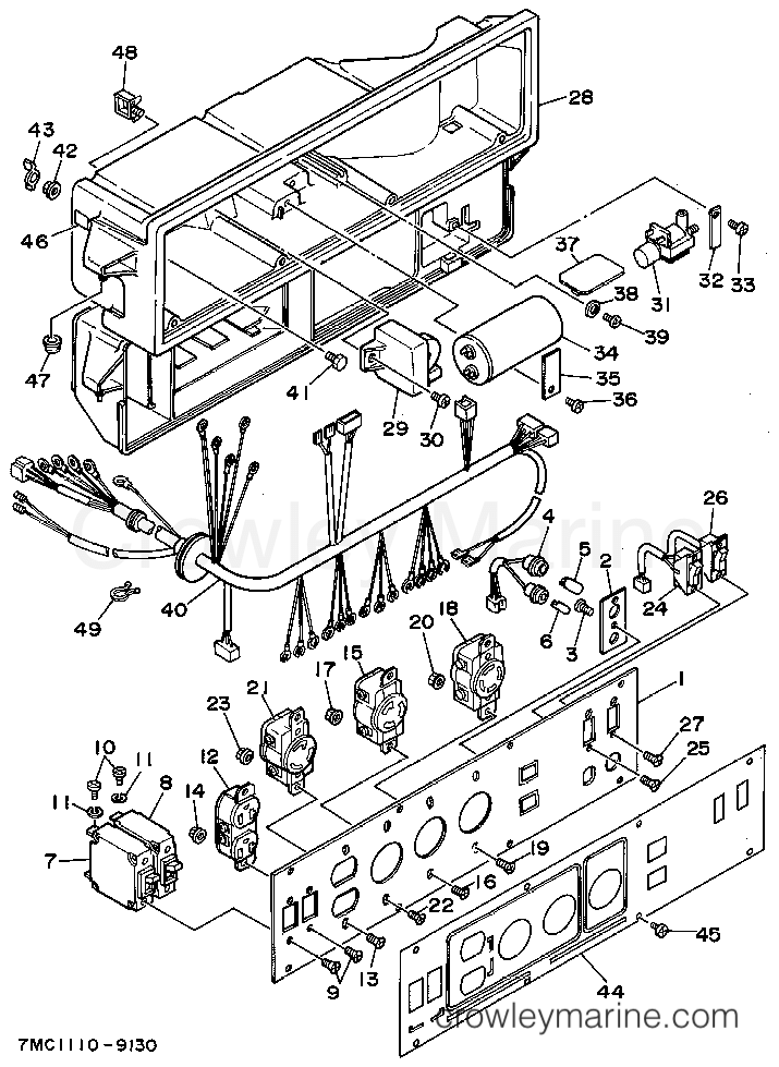 Yamaha Motors YG400D - CONTROL BOX