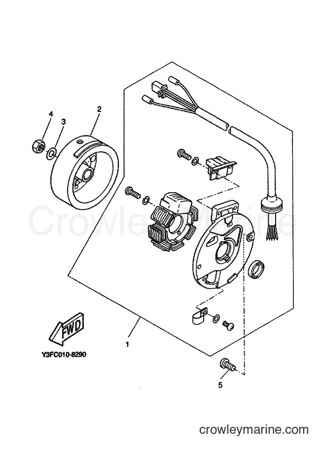 2000 Scooter EW50 - EW50 (5JH1) [020] - GENERATOR