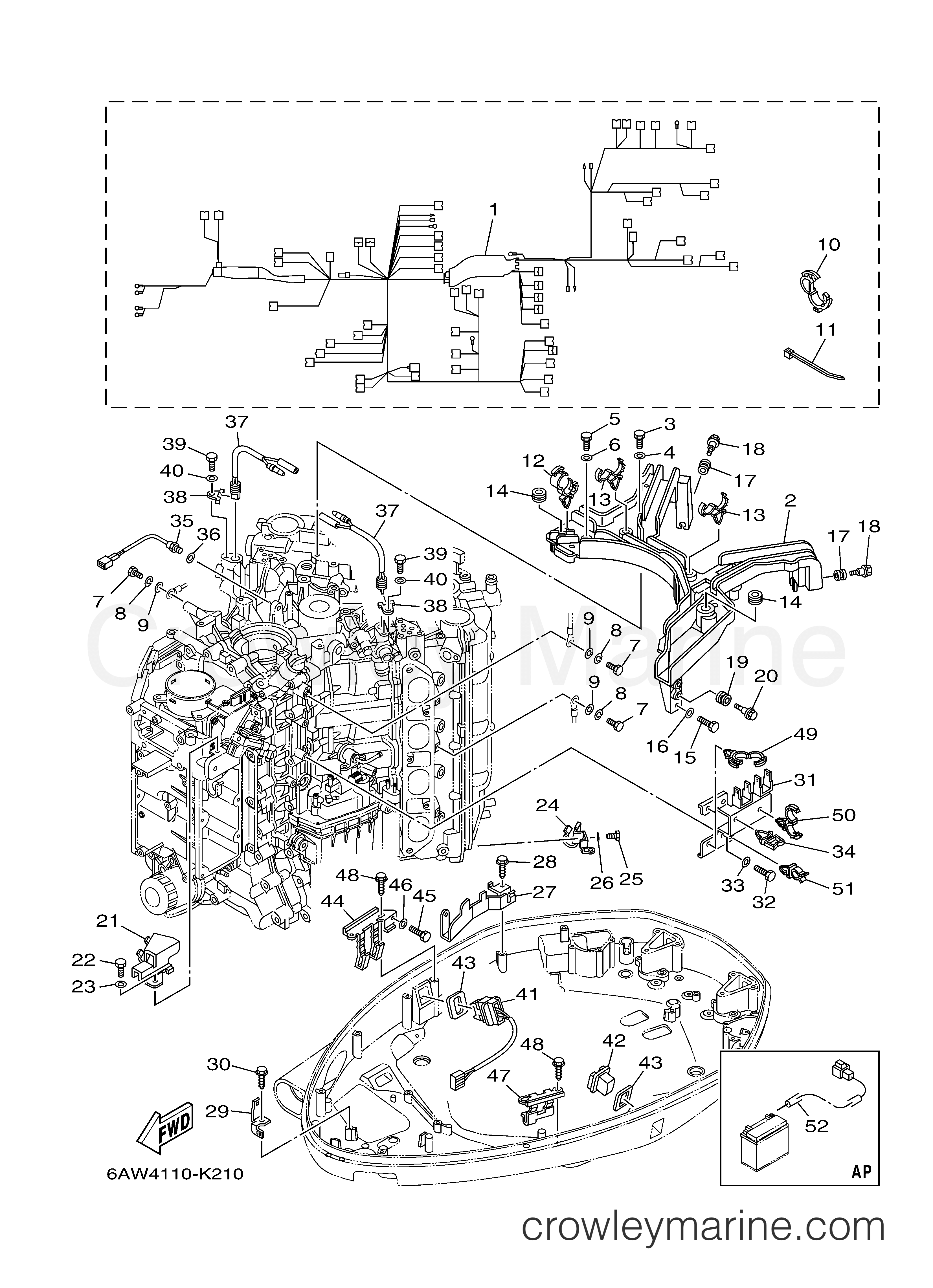 Yamaha Motors F350UCA - ELECTRICAL 5