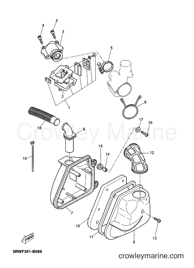 Yamaha Motors CS50Z (3D4J) [010] - INTAKE