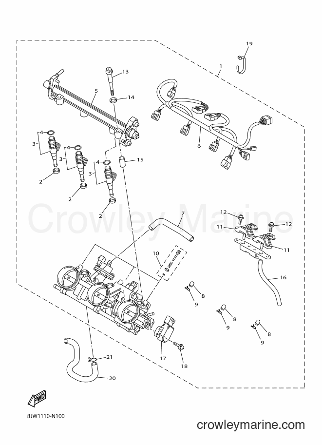 Yamaha Motors SRV10MS2 (8KT2) [010] - INTAKE 2
