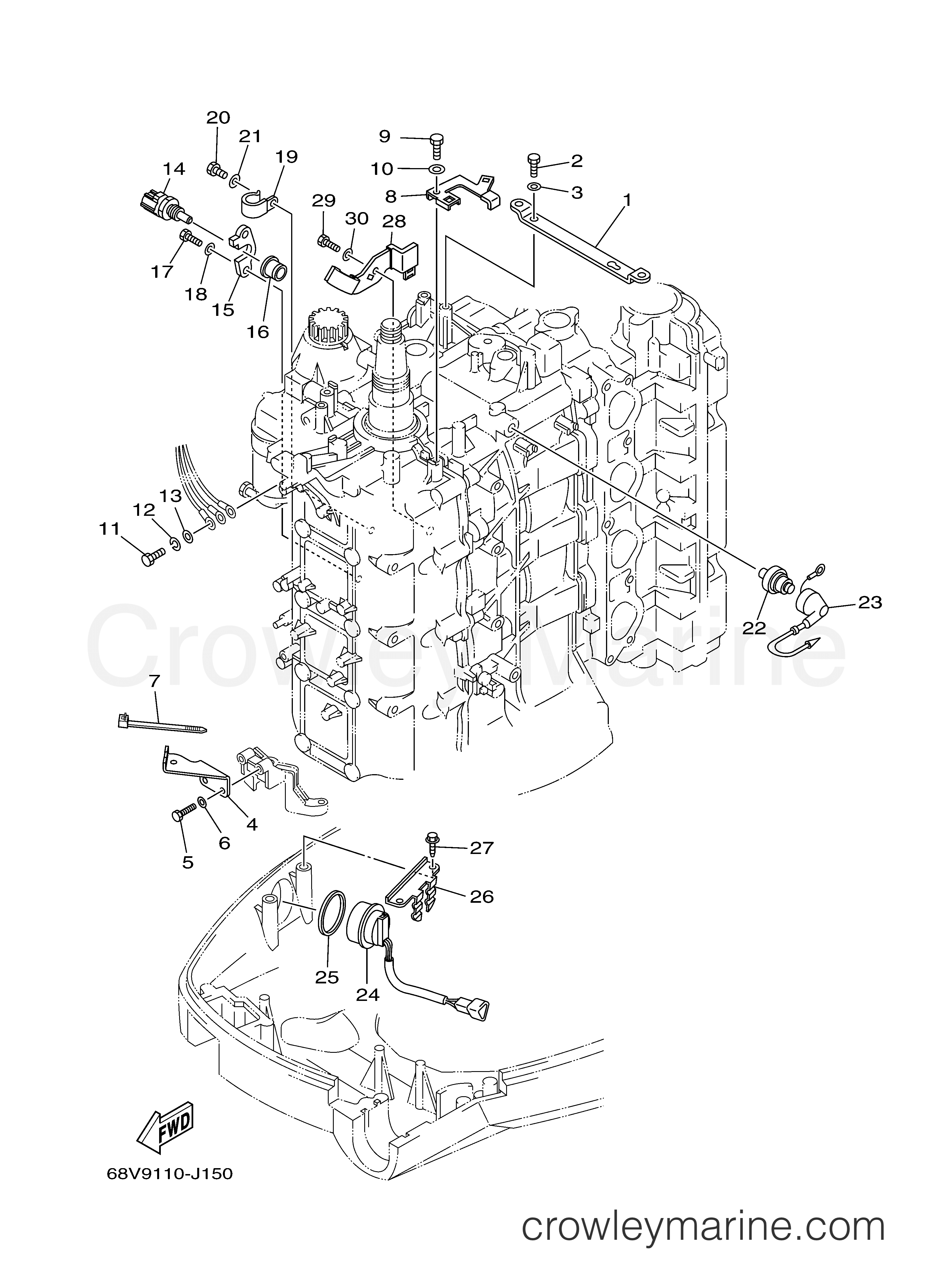 Yamaha Motors LF115TXR - ELECTRICAL 3