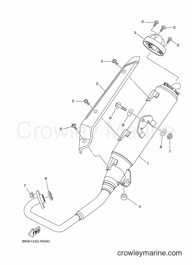 Yamaha Motors FZ150 (BN82) [010] - EXHAUST