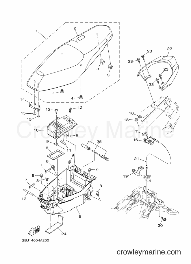 2013 Scooter AL115FGC - AL115FGC (2BJA) [010] - SEAT