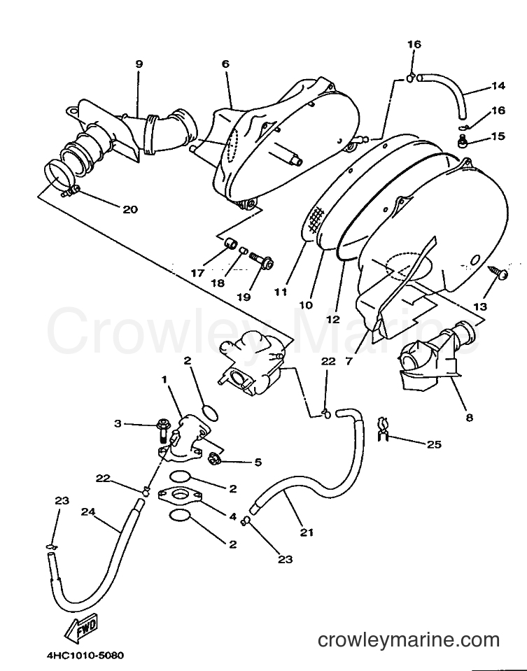 Yamaha Motors YP250 (4UC2) [060] - INTAKE