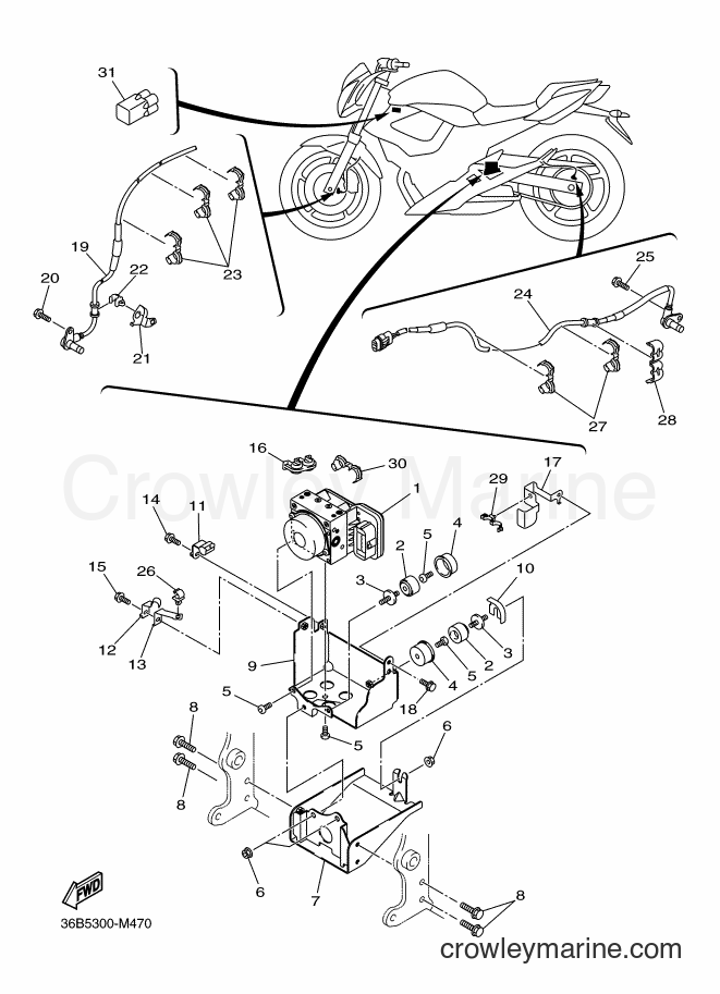 2016 Street Bike XJ6NA - XJ6NA (36BG) [010] - ELECTRICAL 3