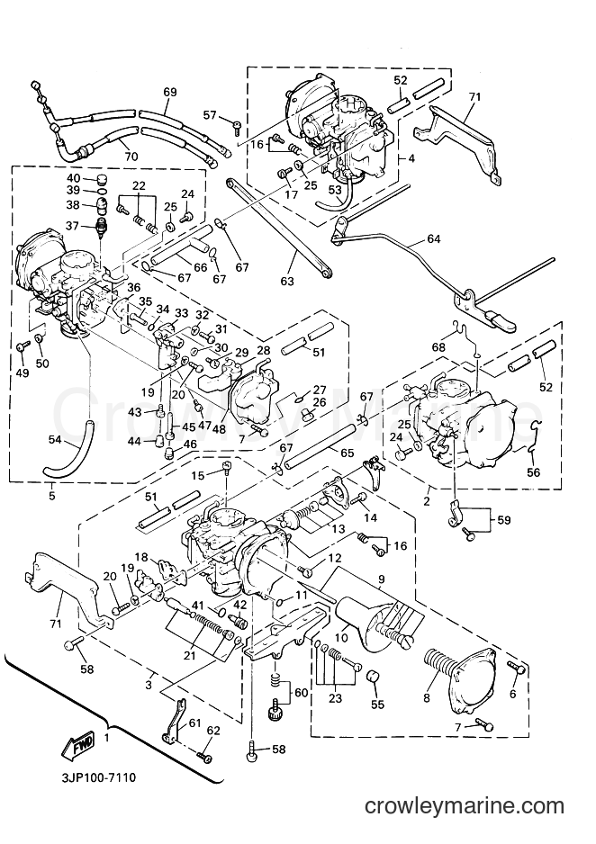 2003 Cruiser VMX12 - VMX12 (5GKE) [010] - CARBURETOR 2