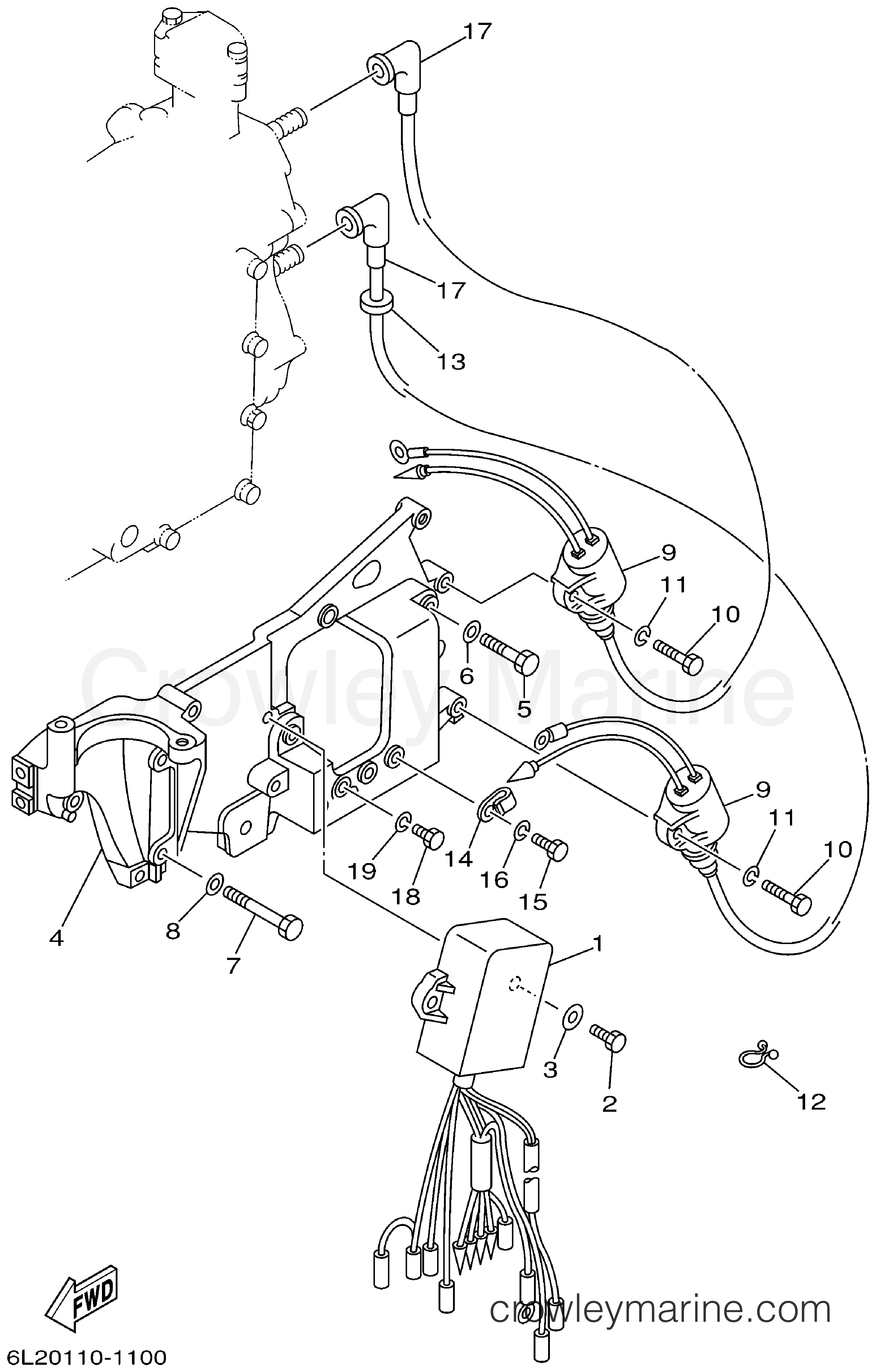 Yamaha Motors 25MSHA - ELECTRICAL