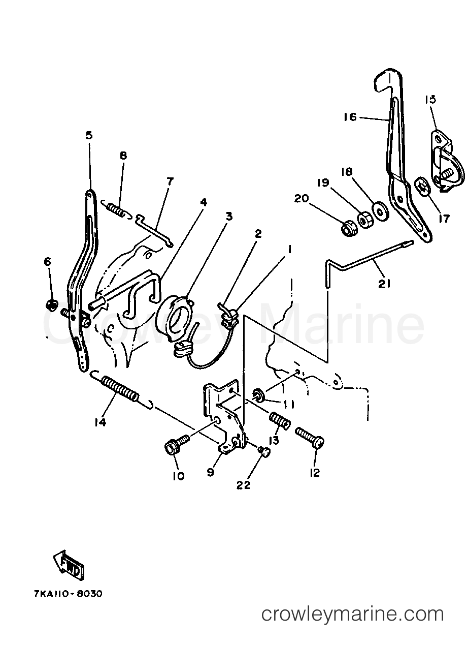 Yamaha Motors YS624TA - STARTING MOTOR