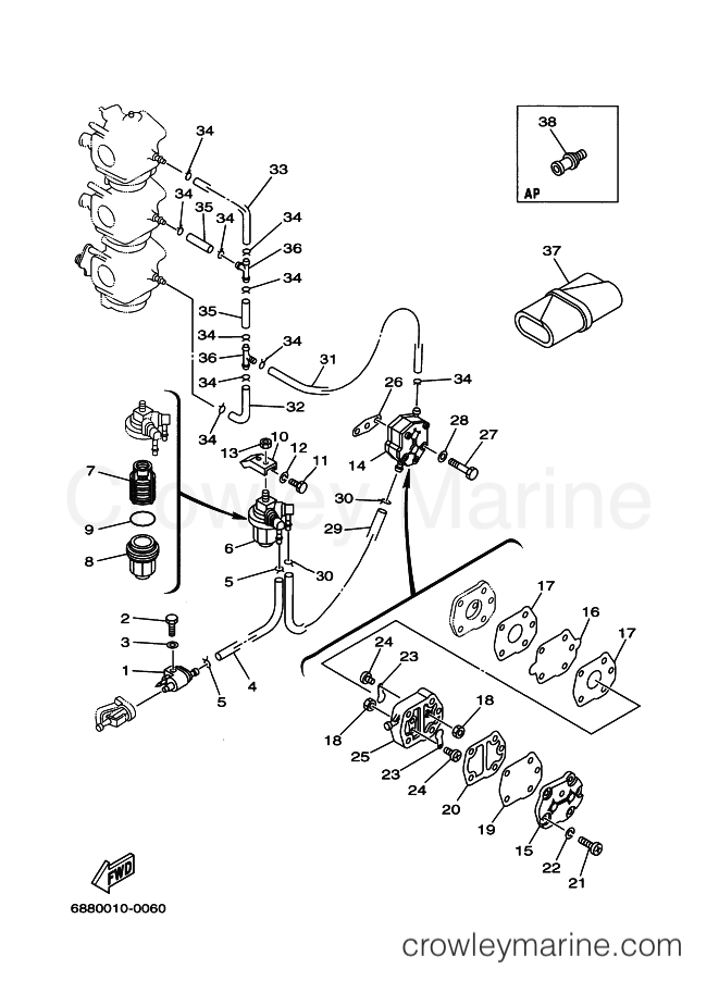Yamaha Motors 85A (688) [100] - FUEL