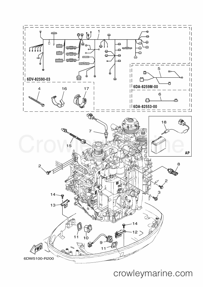 Yamaha Motors LF200CA (6DW5) [020] - ELECTRICAL 4