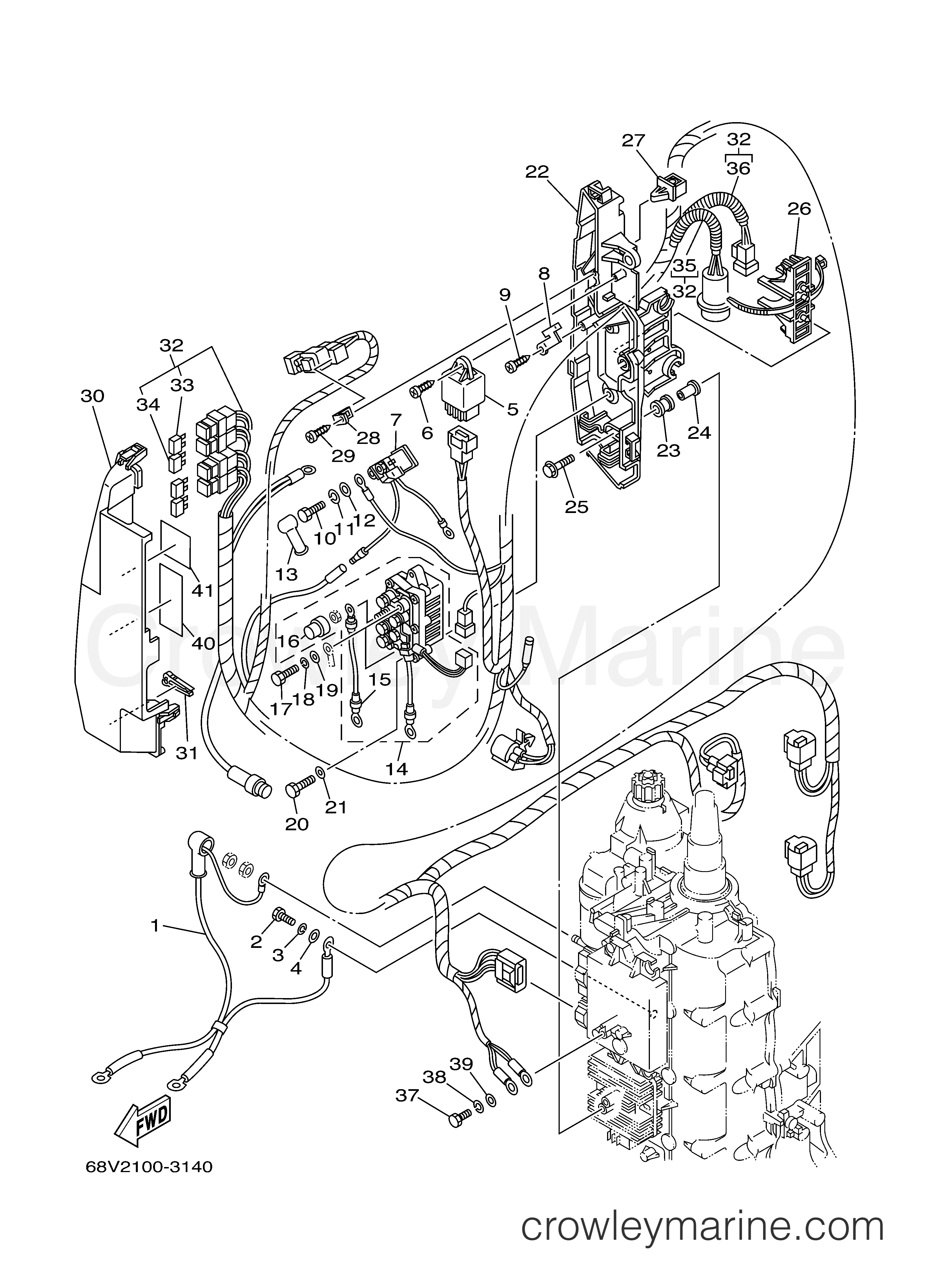 Yamaha Motors F115TLRB - ELECTRICAL 2