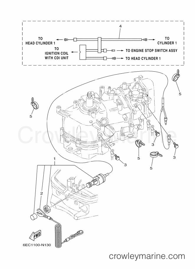 Yamaha Motors F6CMHL (6EE4) [030] - ELECTRICAL