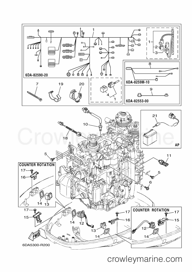 Yamaha Motors F200FETX (6DA5) [140] - ELECTRICAL 4