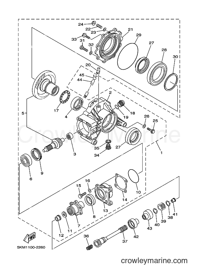 2002 ATV YFM660FWA - YFM660FWA (5KM3) [010] - DRIVE SHAFT