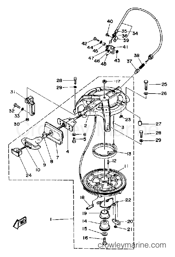 Yamaha Motors CV25EMLD - MANUAL STARTER