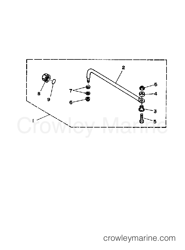 Yamaha Motors PROV150LF - STEERING GUIDE ATTACHMENT