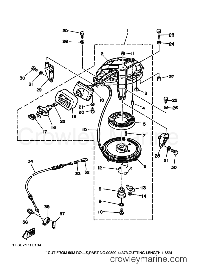Yamaha Motors 9.9D (6E7) [030] - STARTER