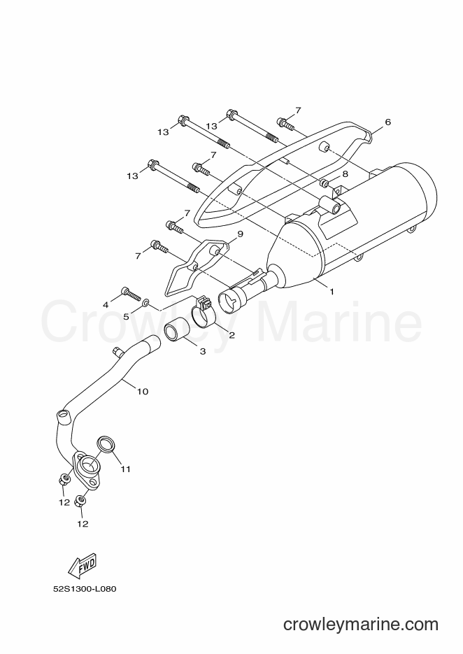 2016 Scooter HW151 - HW151 (52S3) [050] - EXHAUST