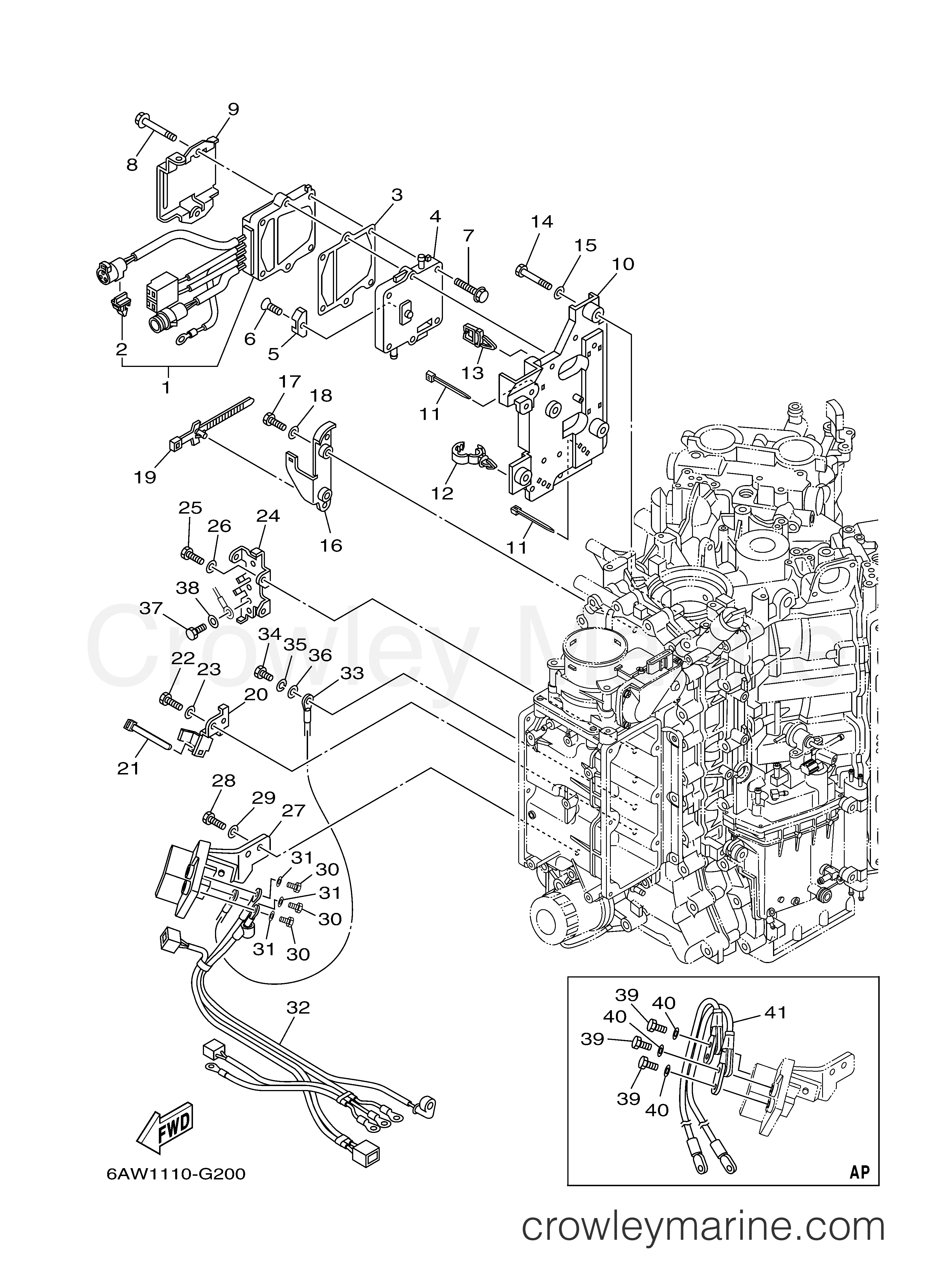 Yamaha Motors F350TUR - ELECTRICAL 4