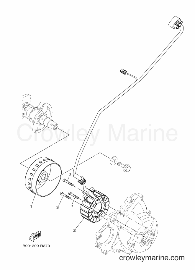 2017 Sport Bike XSR900(MTM850) - XSR900(MTM850) (B90K) [010] - GENERATOR