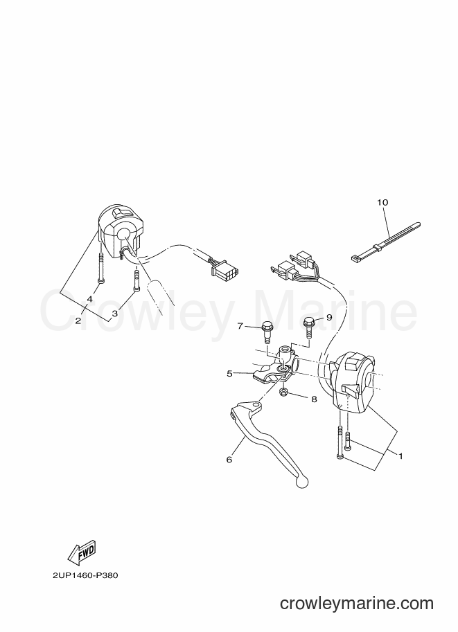 2017 Street Bike FZN150 - FZN150 (2UP3) [010] - HANDLE SWITCH & LEVER