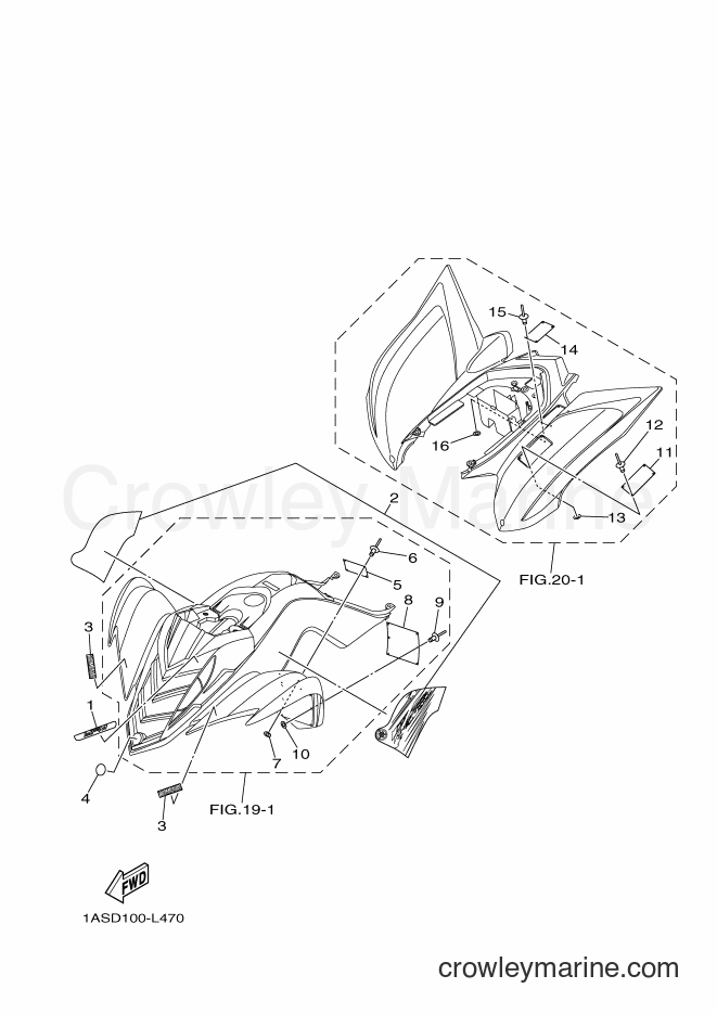 2012 ATV YFM700R - YFM700R (1ASF) [010] - EMBLEM & LABEL 2