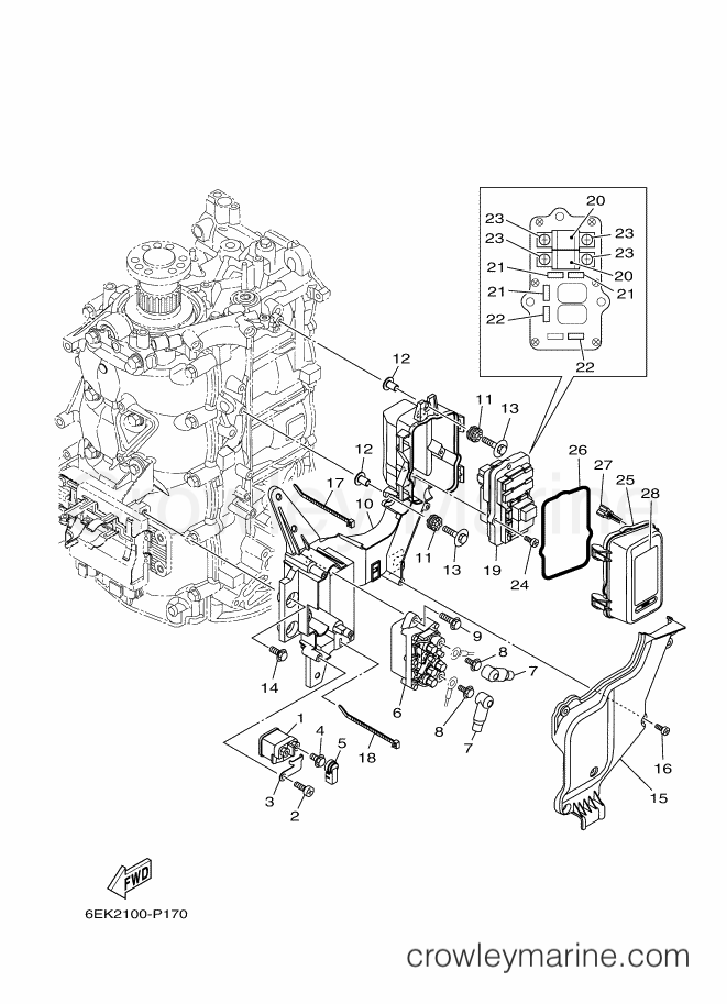 Yamaha Motors LF115XB-2015 (6EL2) [020] - ELECTRICAL 2