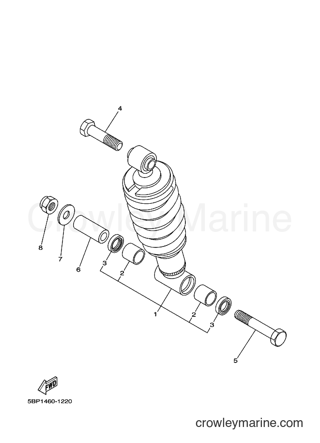 Yamaha Motors SX-4 (54D3) [010] - REAR SUSPENSION