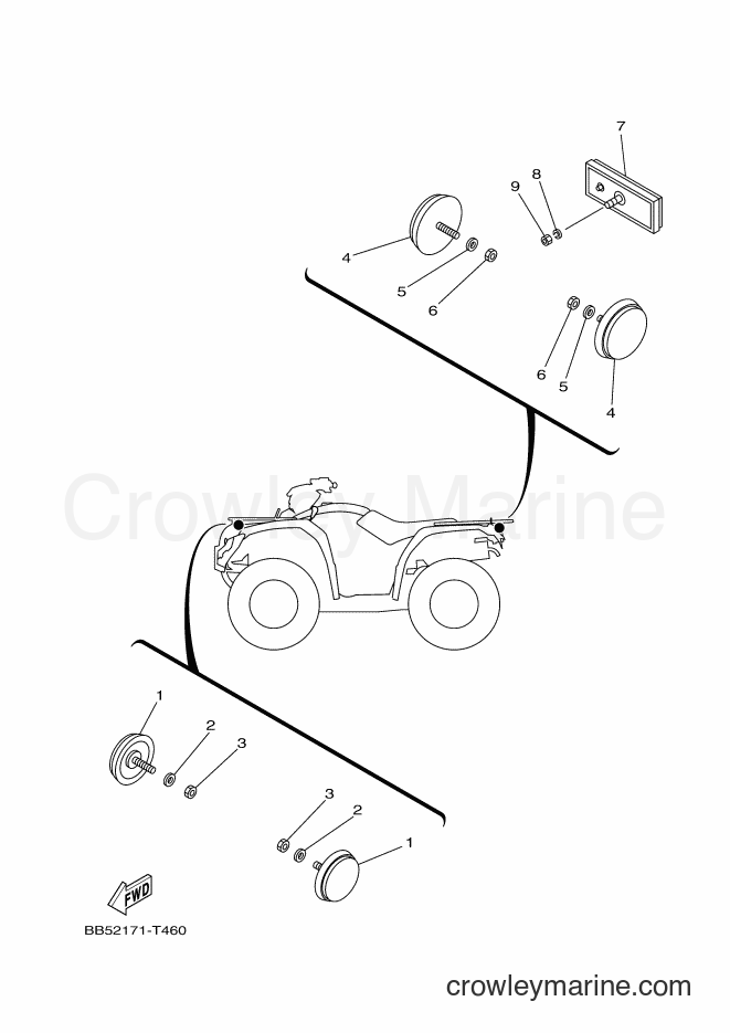 Yamaha Motors YFM450FWBD (BB59) [010] - ELECTRICAL 2