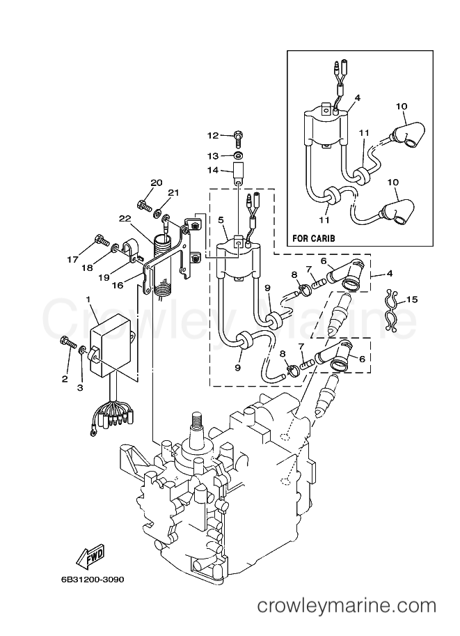 Yamaha Motors E9.9D (6B31) [060] - ELECTRICAL