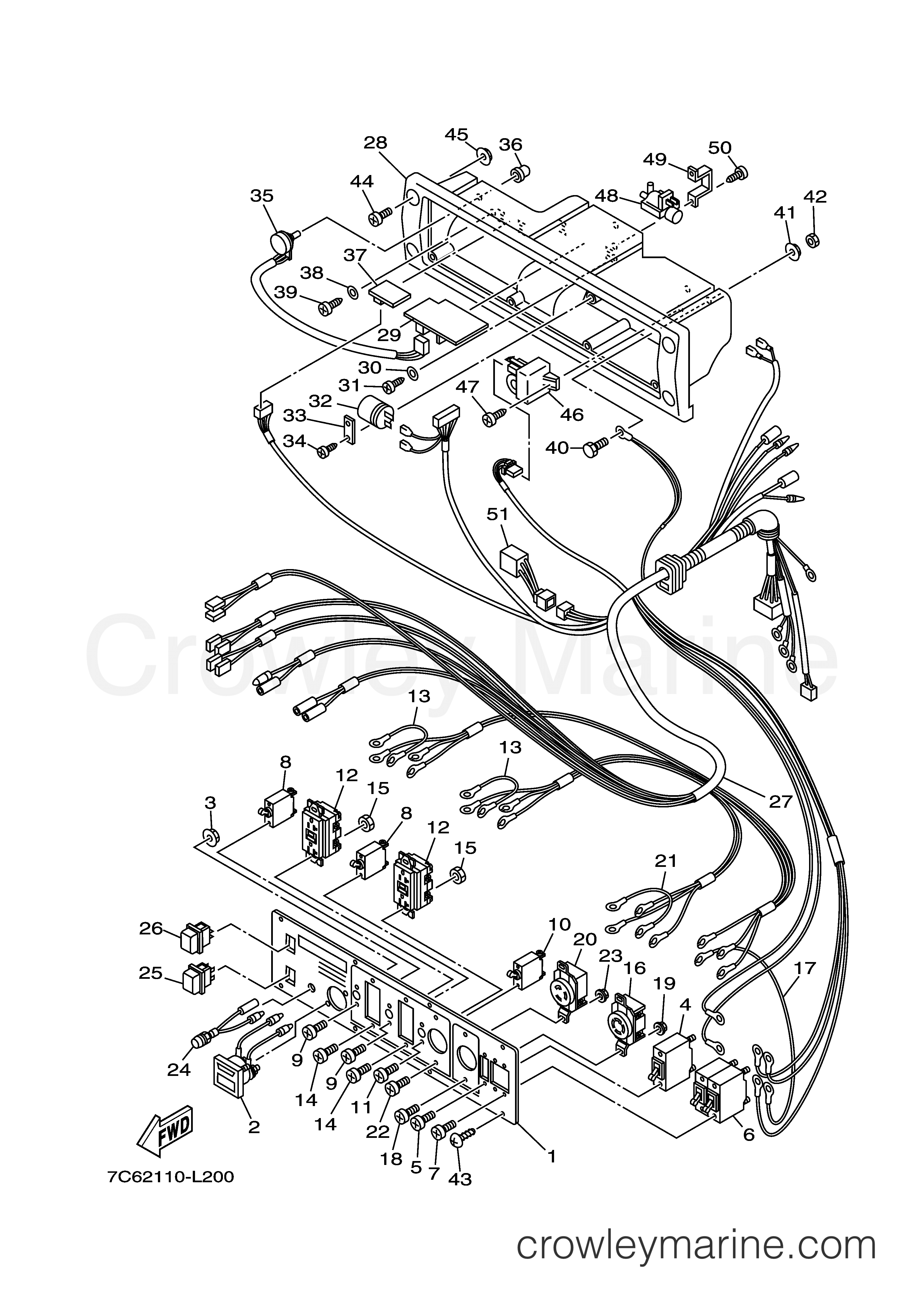 Yamaha Motors EF6600DQ - CONTROL BOX 2