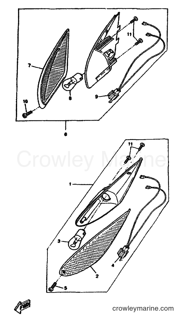 1996 Scooter CW50RS - CW50RS (4VB1) [999] - FLASHER LIGHT